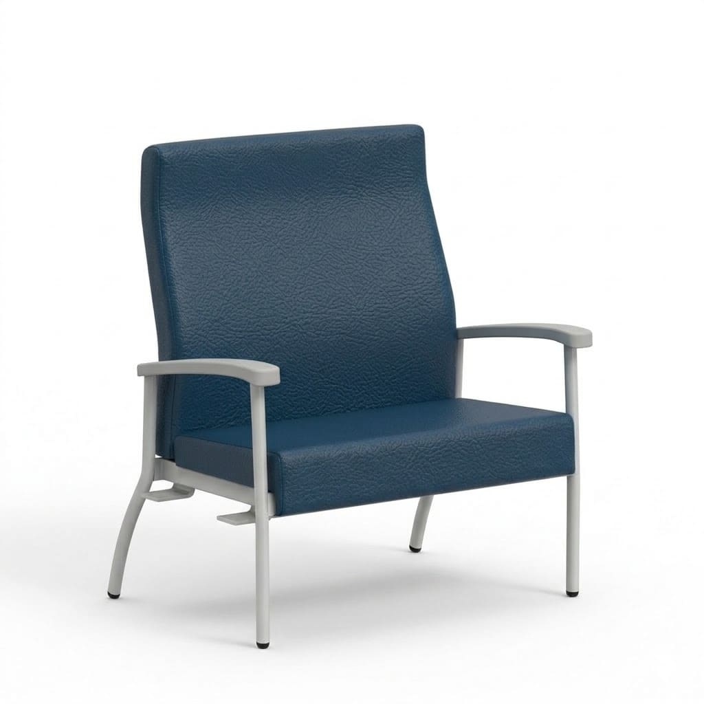 Bariatric medical high back navy