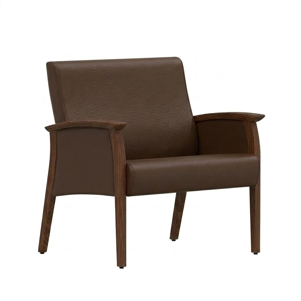 Bariatric seat high chocolate