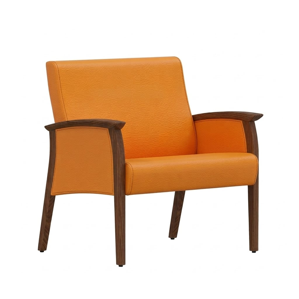 Bariatric seat high orange