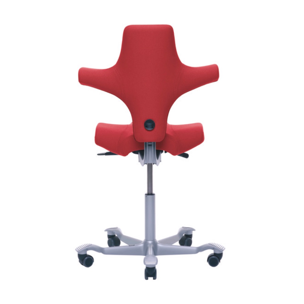 Cool office chairs cool desk chairs ergonomic posture office chair crimson fabric back view