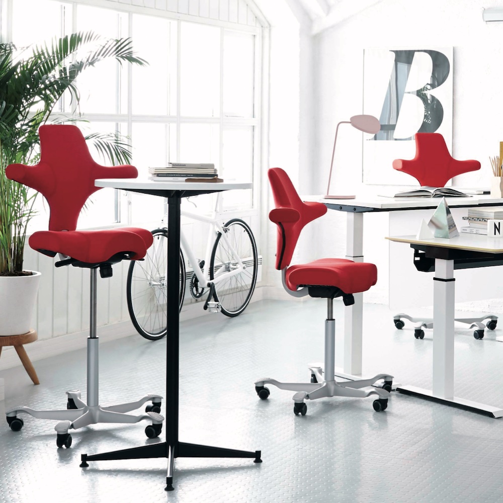 Cool office chairs cool desk chairs ergonomic posture office chair crimson fabric workspace view