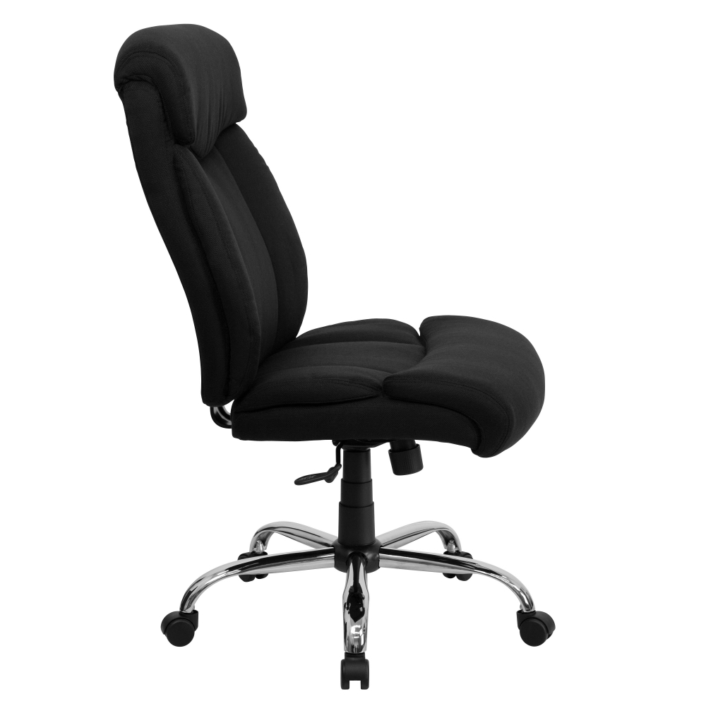 Executive high back office chair side view