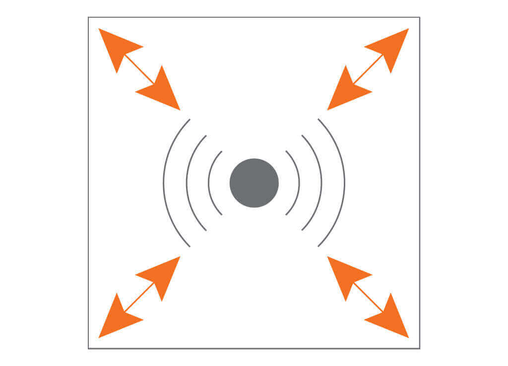 Hush acoustic tile 15x15 large 2