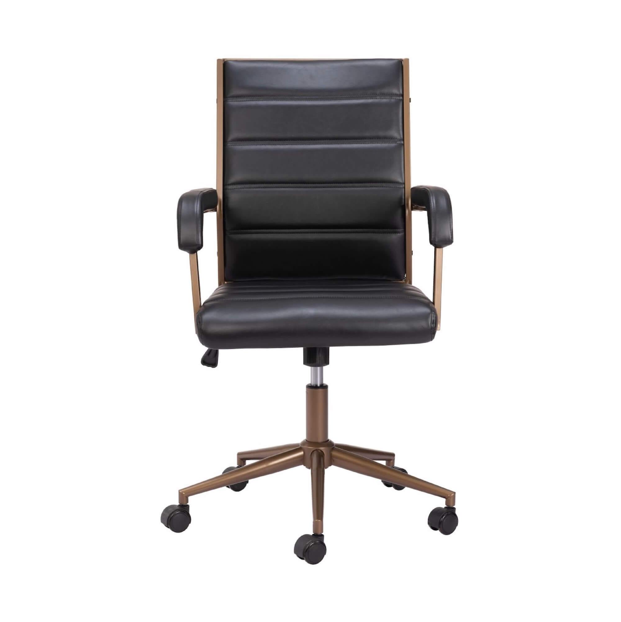Office furniture chairs office desk chairs vintage executive office chair black front view Office furniture chairs office desk chairs vintage executive office chair black front view