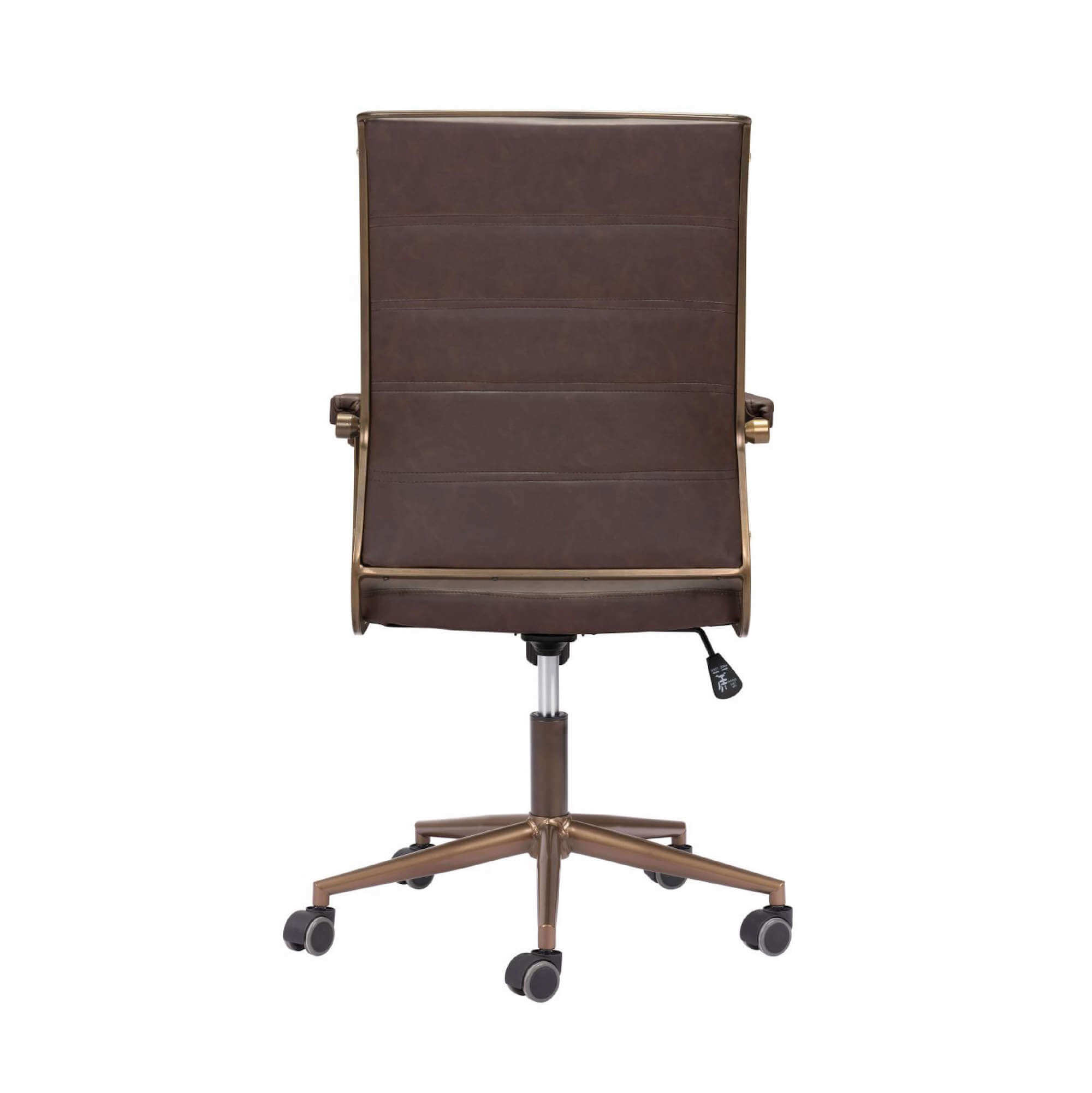 Office furniture chairs office desk chairs vintage executive office chair espresso back view Office furniture chairs office desk chairs vintage executive office chair espresso back view