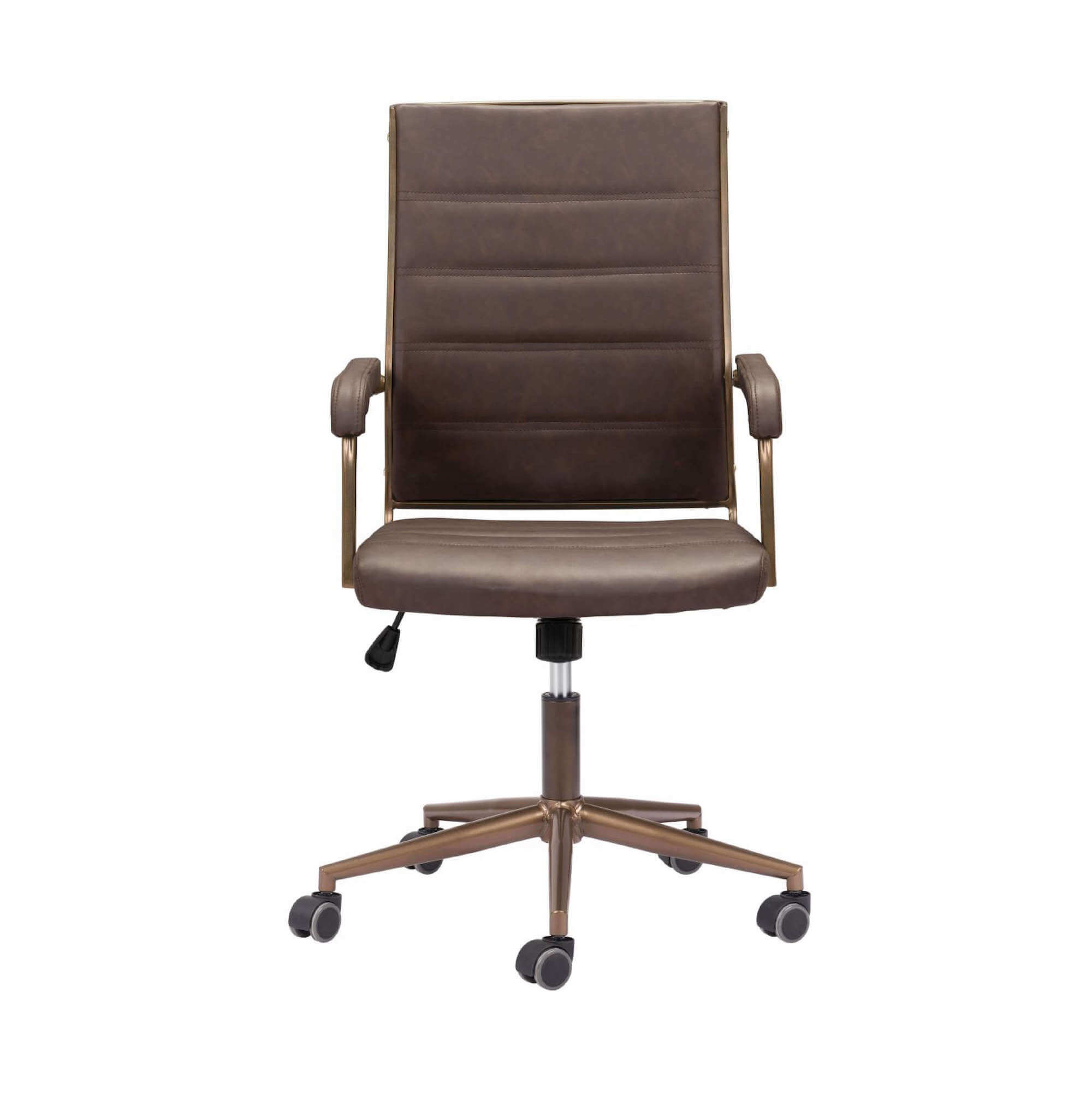 Office furniture chairs office desk chairs vintage executive office chair espresso front view Office furniture chairs office desk chairs vintage executive office chair espresso front view