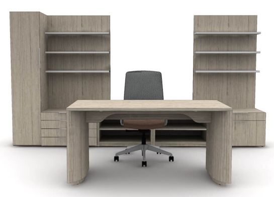 Personal office space front Personal office space front