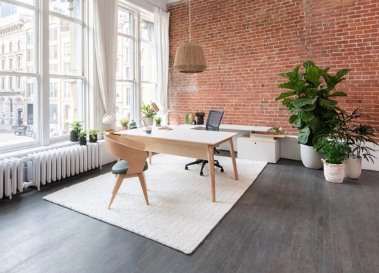 Private office furniture lifestyle