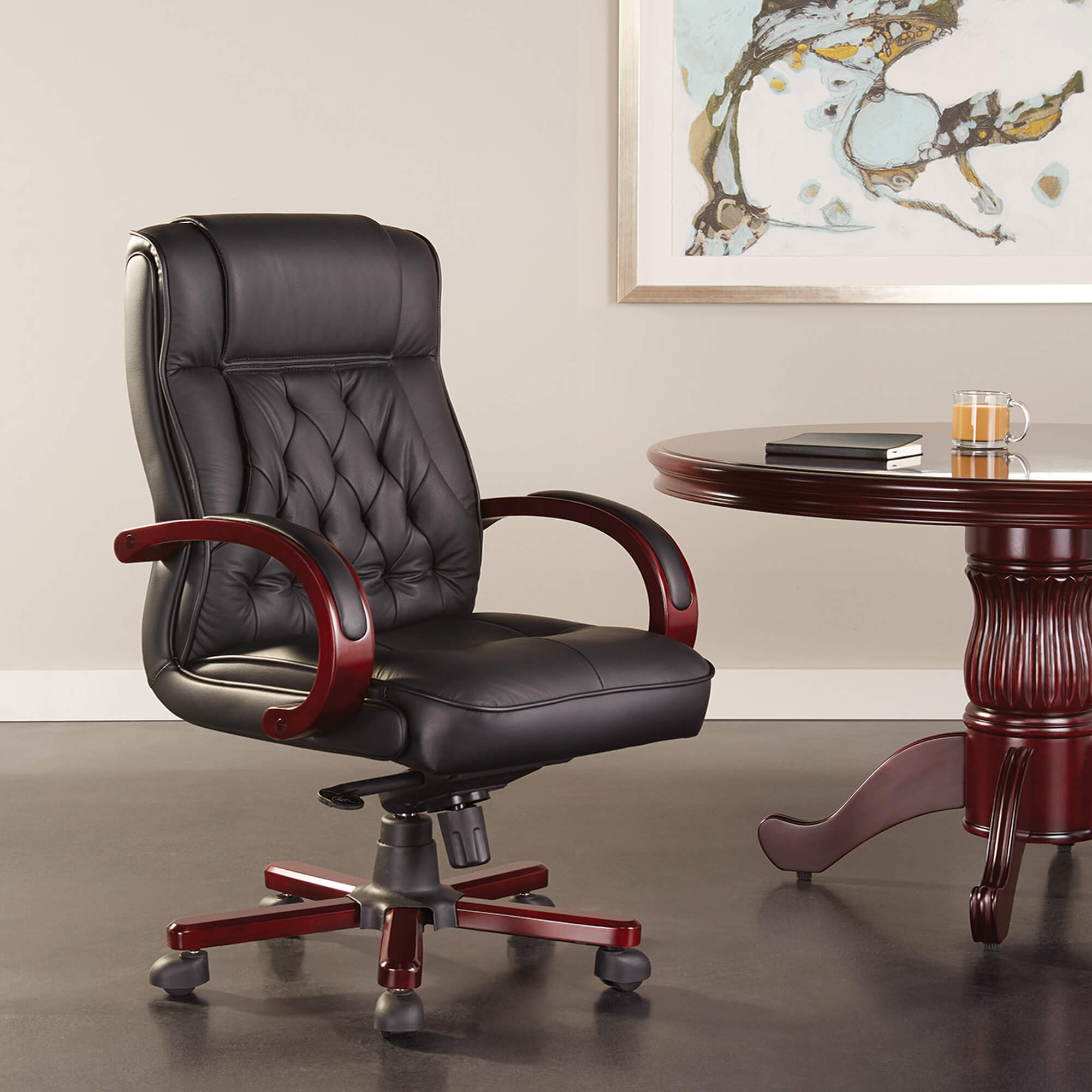 Big and tall conference chair overview