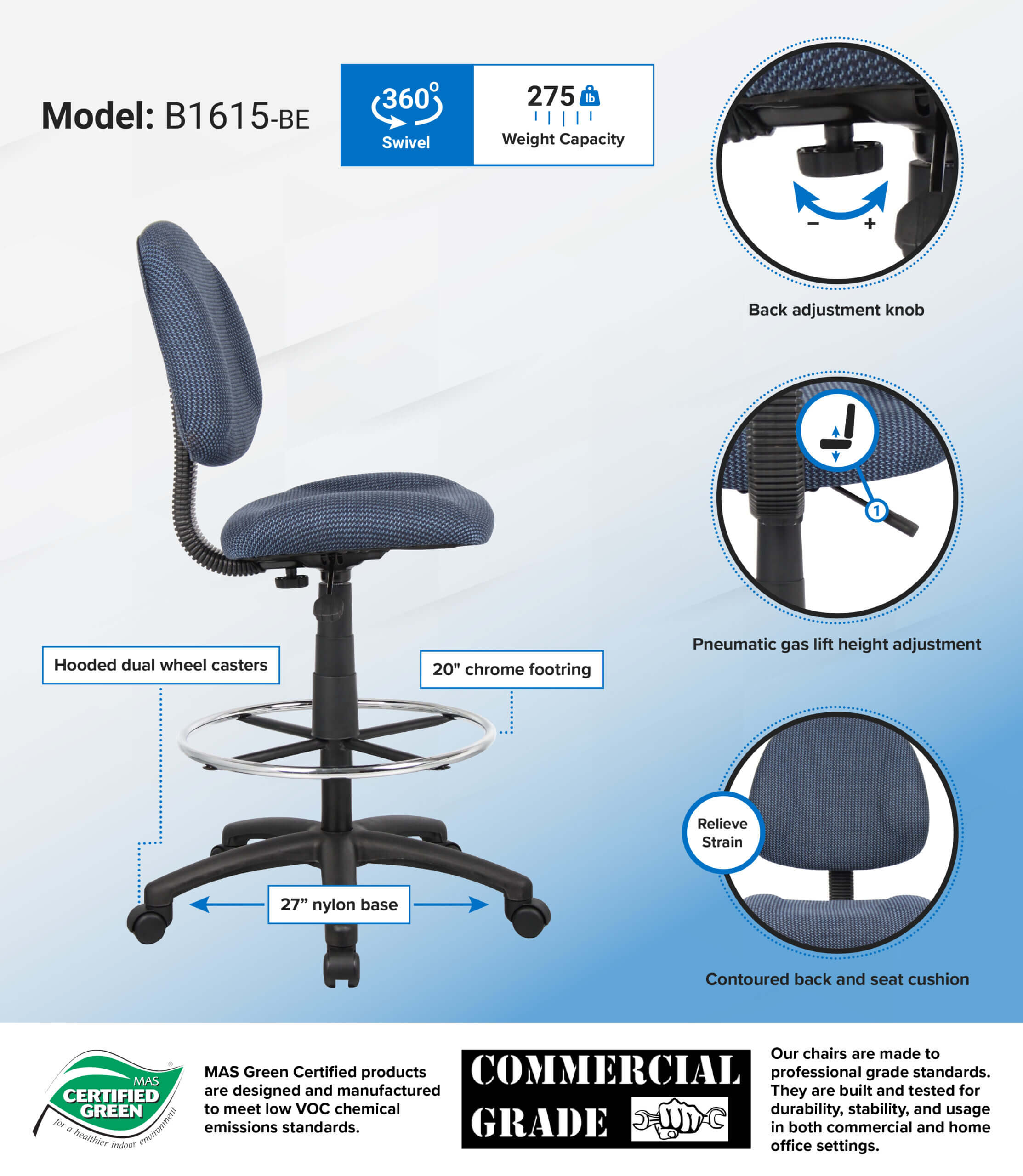 Big and tall office chair draftpro ergo chair infograph scaled