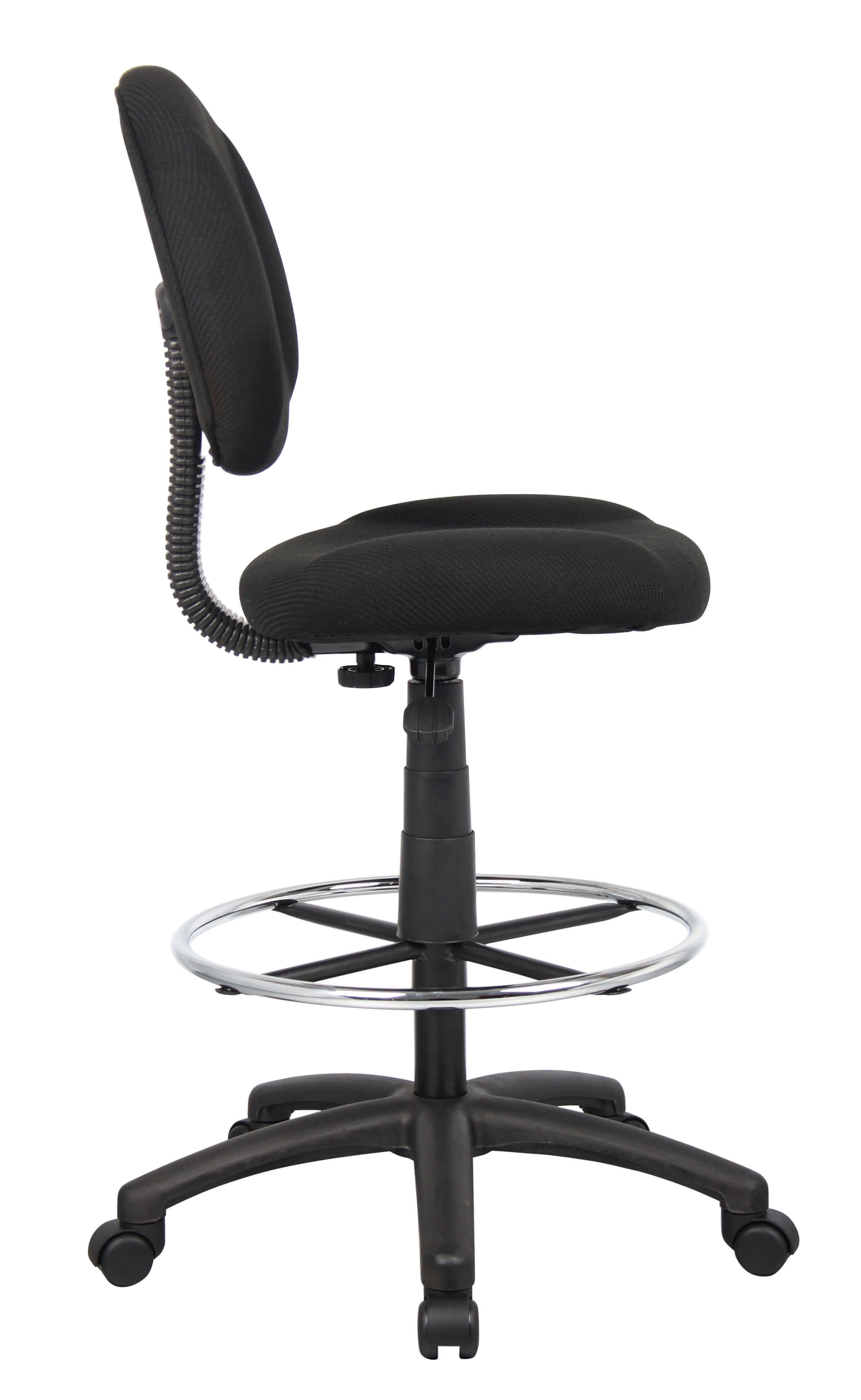 Big and tall office chair draftpro ergo chair lateral view