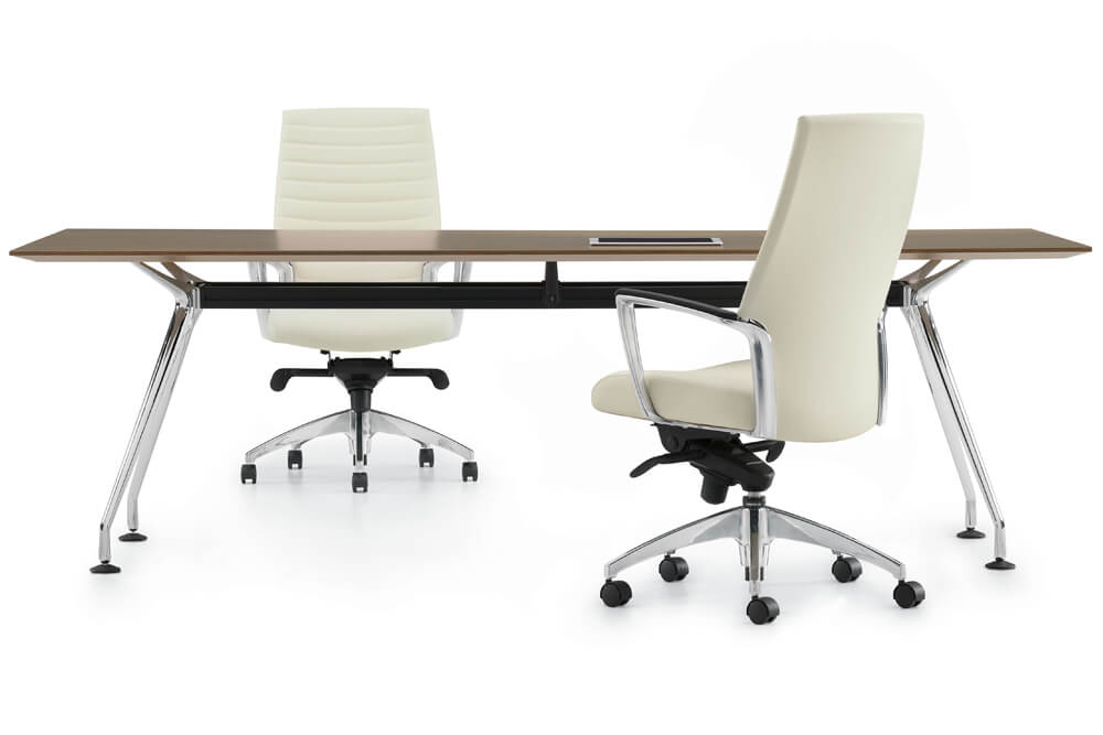 Chrome conference table 10x4 3d Chrome conference table 10x4 3d