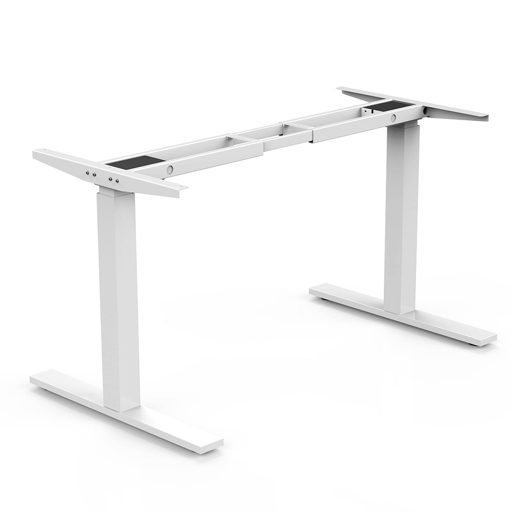 Electric sit stand desk CUB D22RS WH NT EHB 1