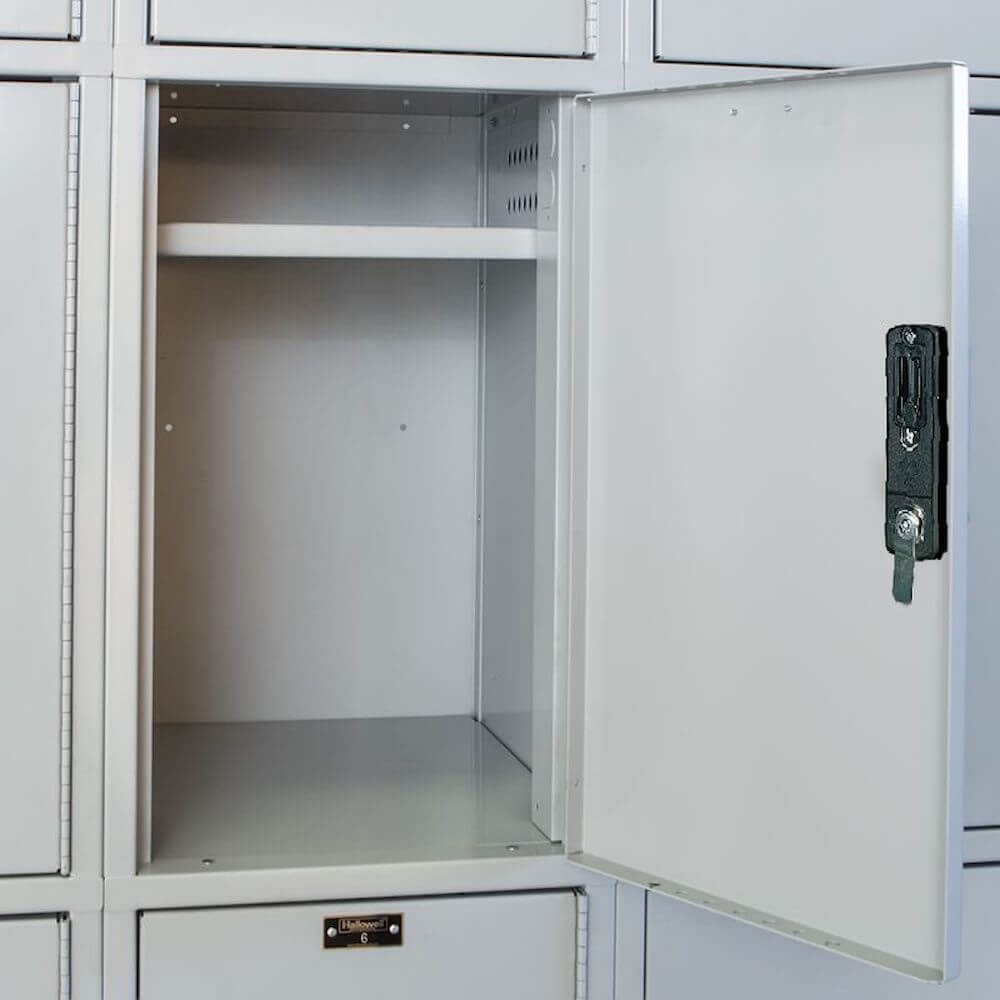 Employee lockers metal lockers laptop locker 1W 4T inside space view