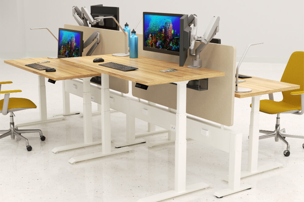 Ergonomic workstations tech desk lifestyle 01