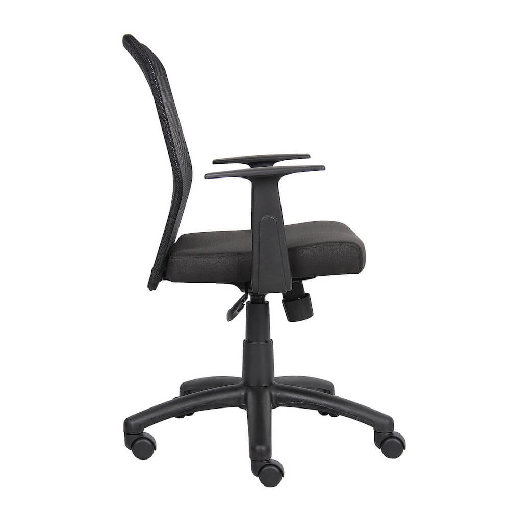 Executive and conference chairs office desk chairs breathable mesh office chair side view 1