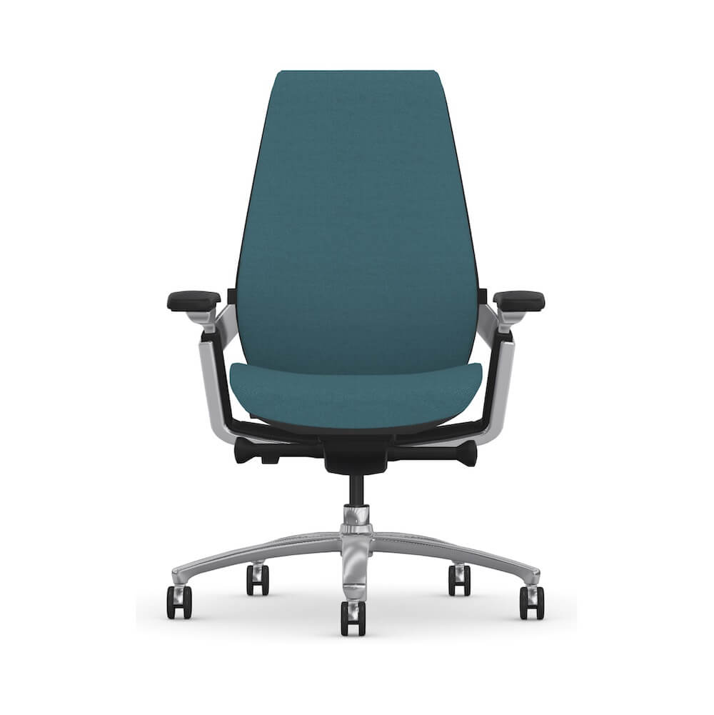 Executive and conference chairs office desk chairs ergonomic back support office chair blue front view