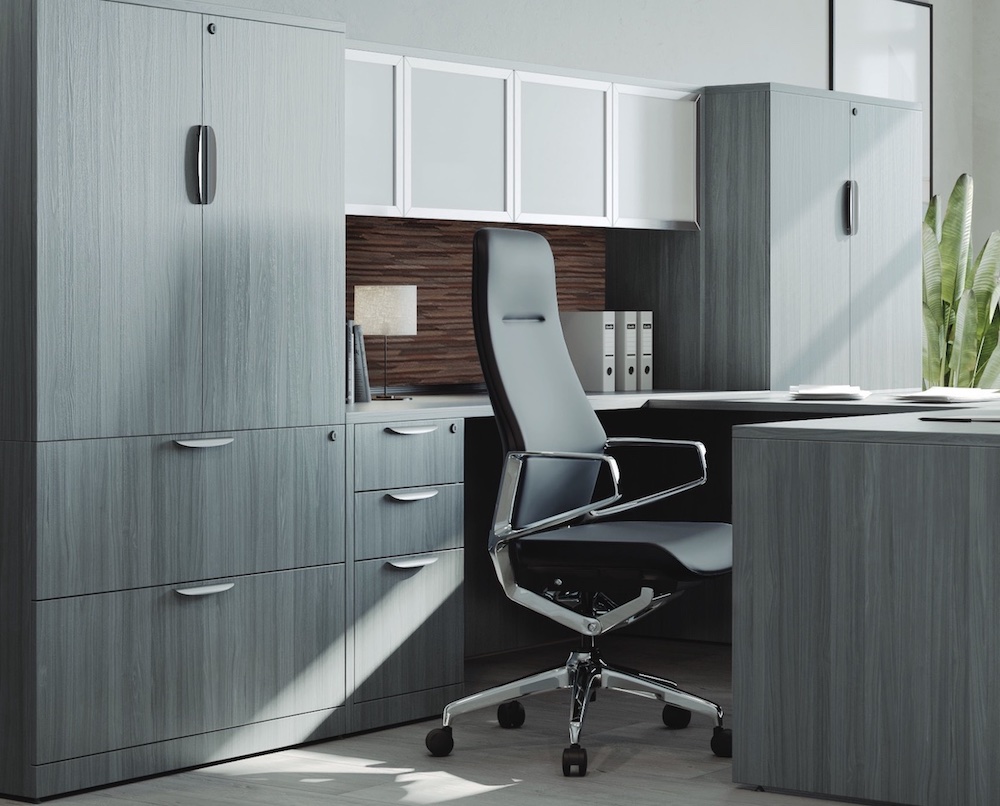 Executive and conference chairs office desk chairs high back upholstered office chair space view 2