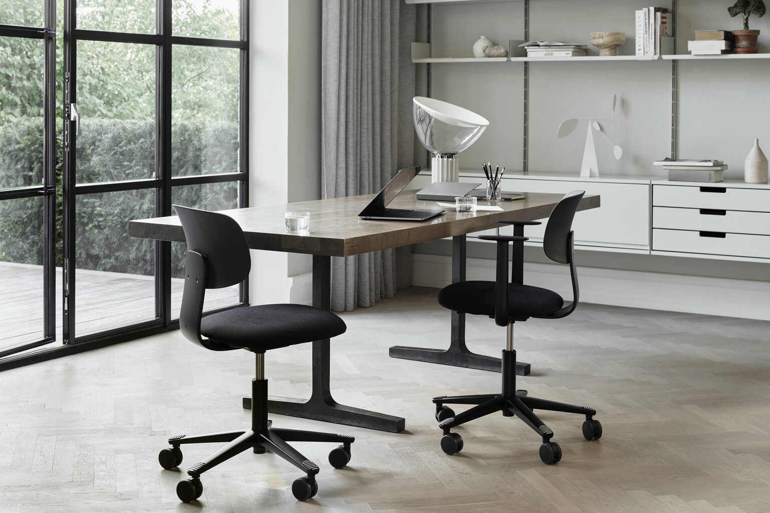 Executive and conference chairs office desk chairs light task chair black space view