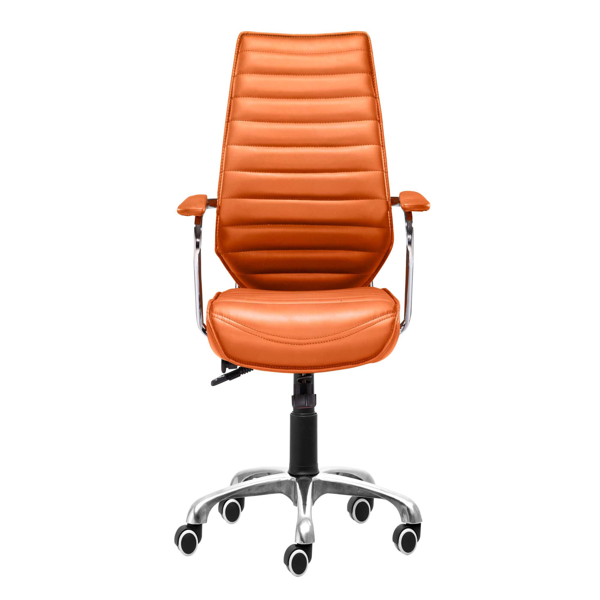 Executive low back office chair front view