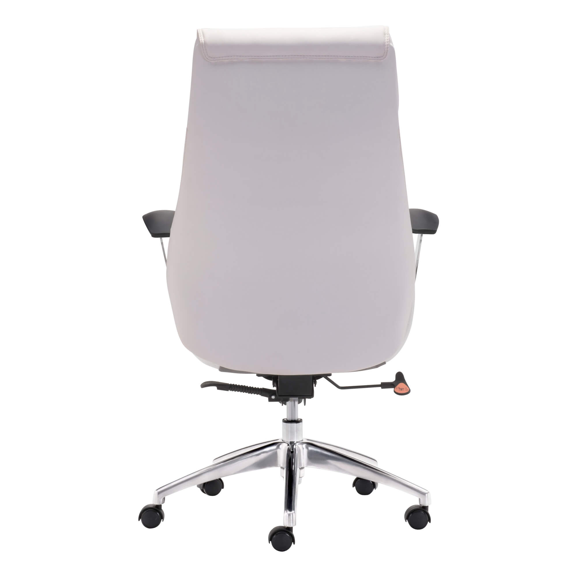 Executive office chair back view