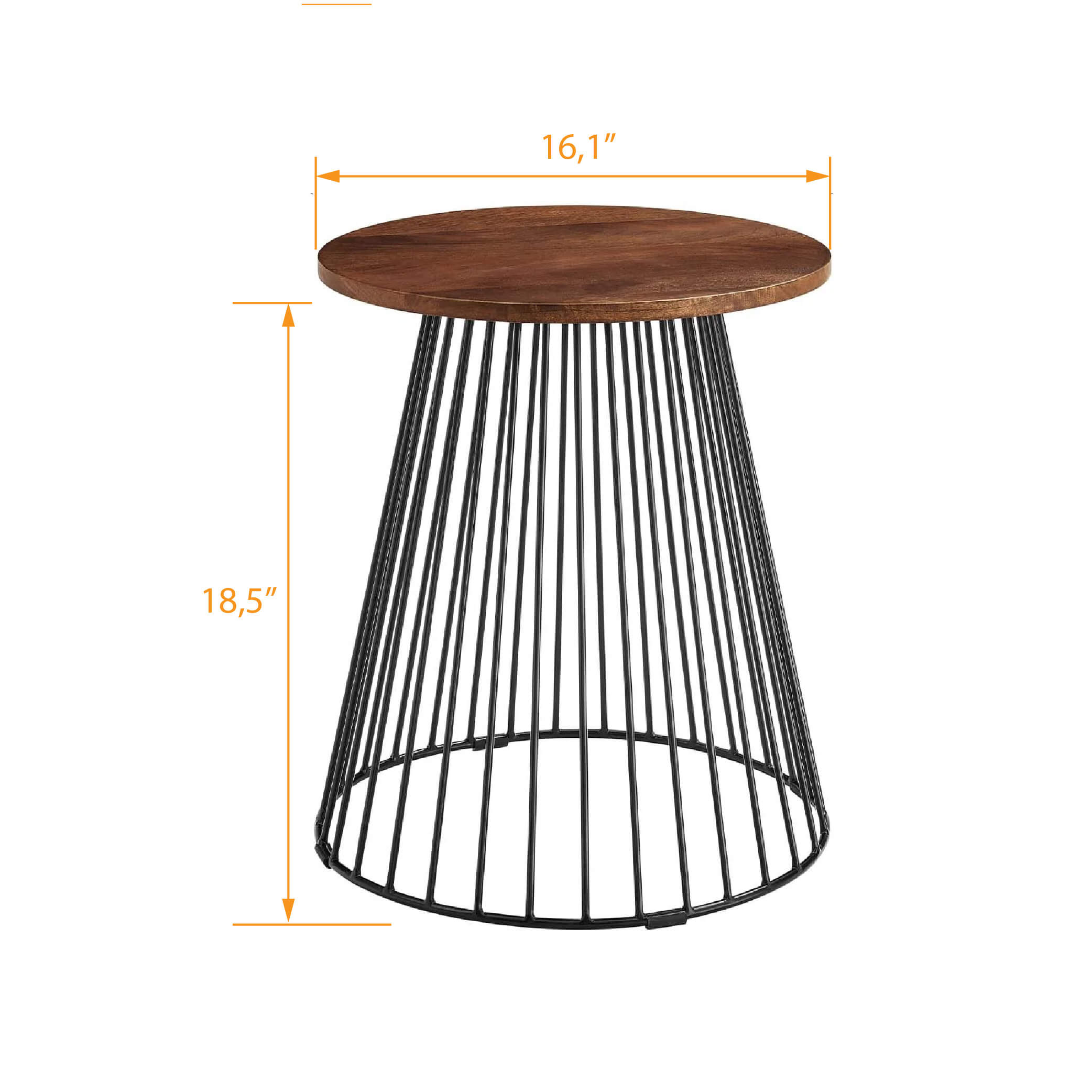 Geometric coffee table gold and marble dimensions