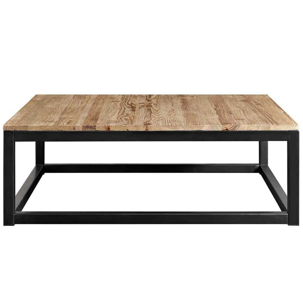 Large coffee table 43x43 front