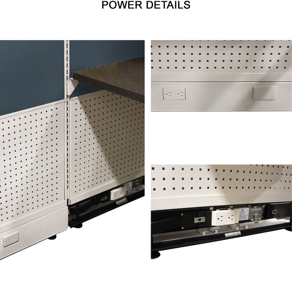 Modern cubicles sleek design details Modern cubicles sleek design details