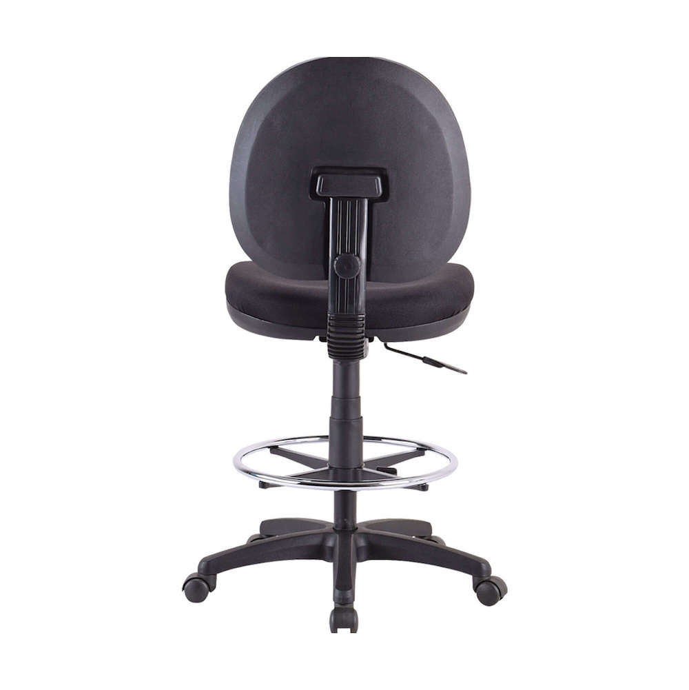 Office chair for standing desk ergonomic stool for standing desks drafting chair armless back view