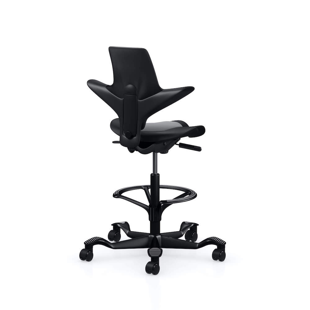 Office chair for standing desk ergonomic stool for standing desks lab stool chair black angle view Office chair for standing desk ergonomic stool for standing desks lab stool chair black angle view