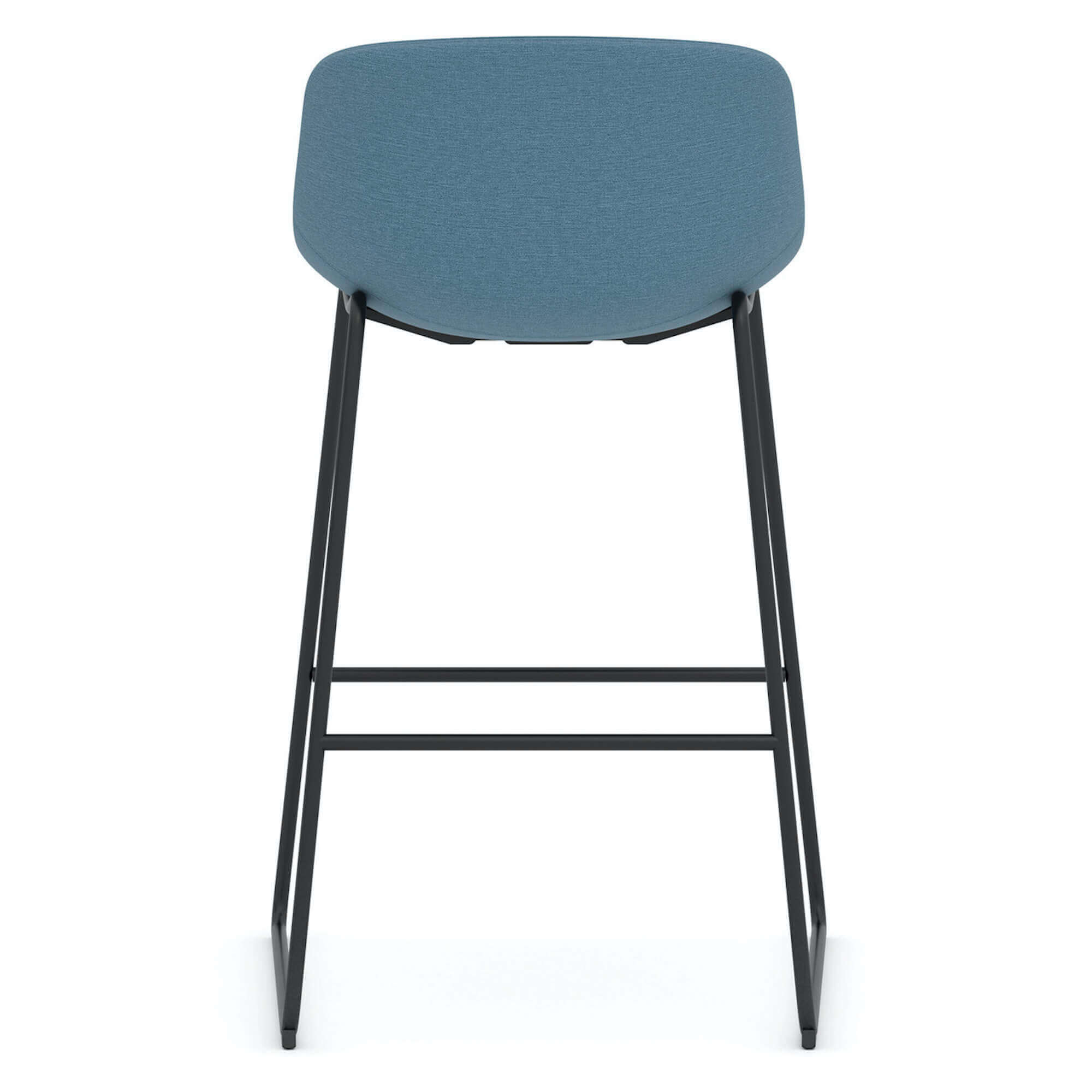 Office chair for standing desk ergonomic stool for standing desks molded bar stool molded bar stool blue back view Office chair for standing desk ergonomic stool for standing desks molded bar stool molded bar stool blue back view