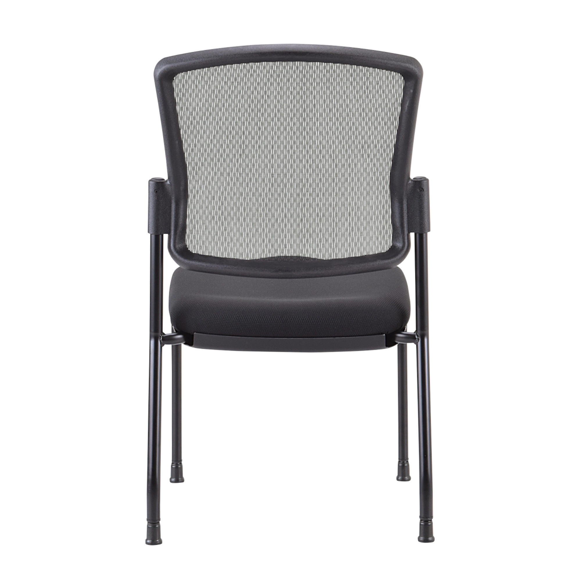 Office desk chairs guest chairs stackable guest chair back view 1