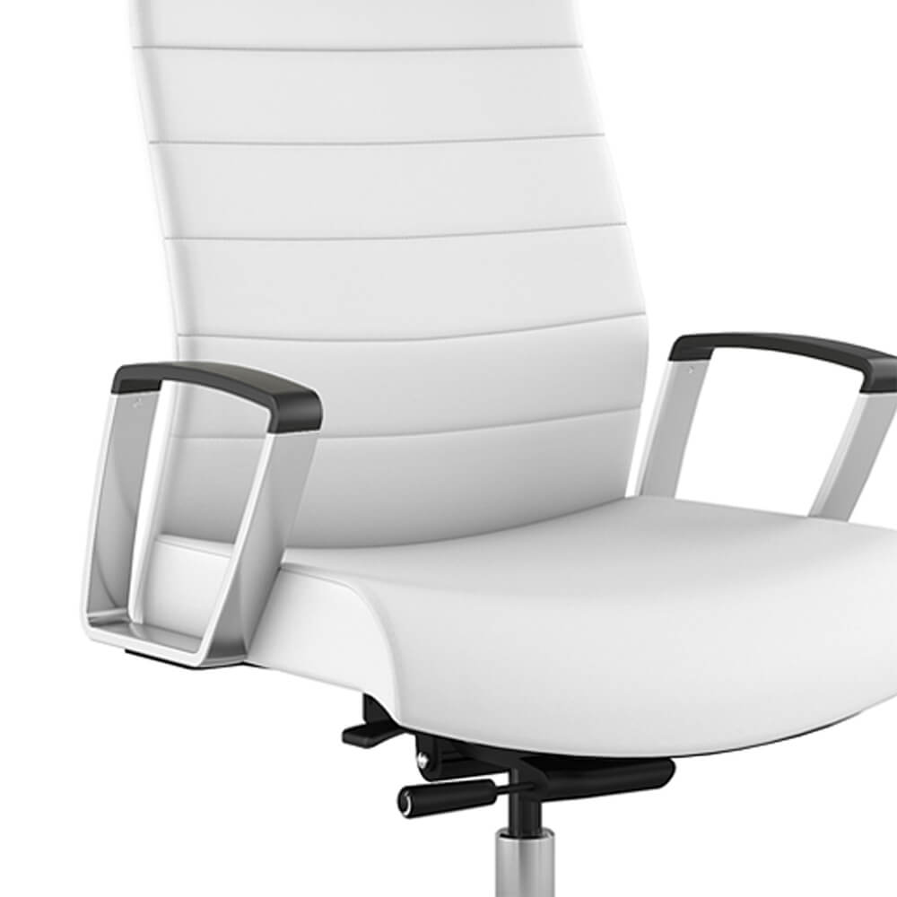 Office desk furniture office desk chairs executive conference chair arms zoom view 1