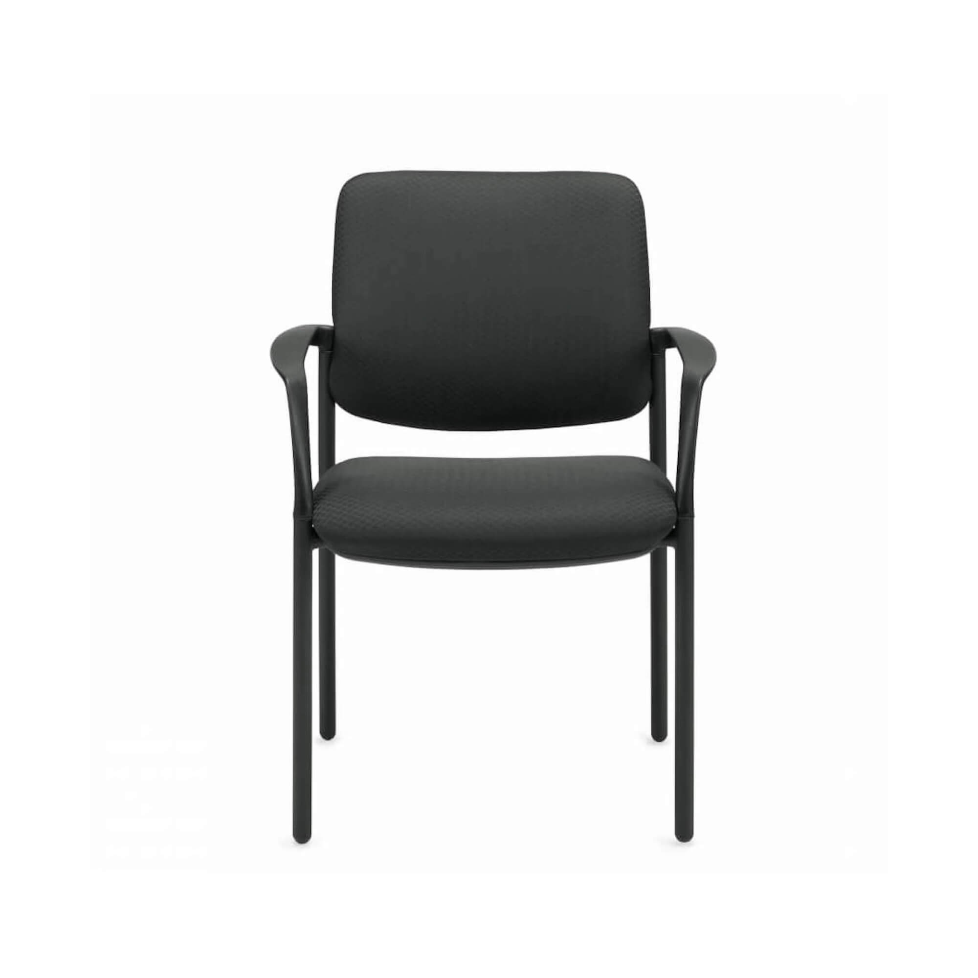 Office furniture chairs guest chairs fabric guest chairs front view