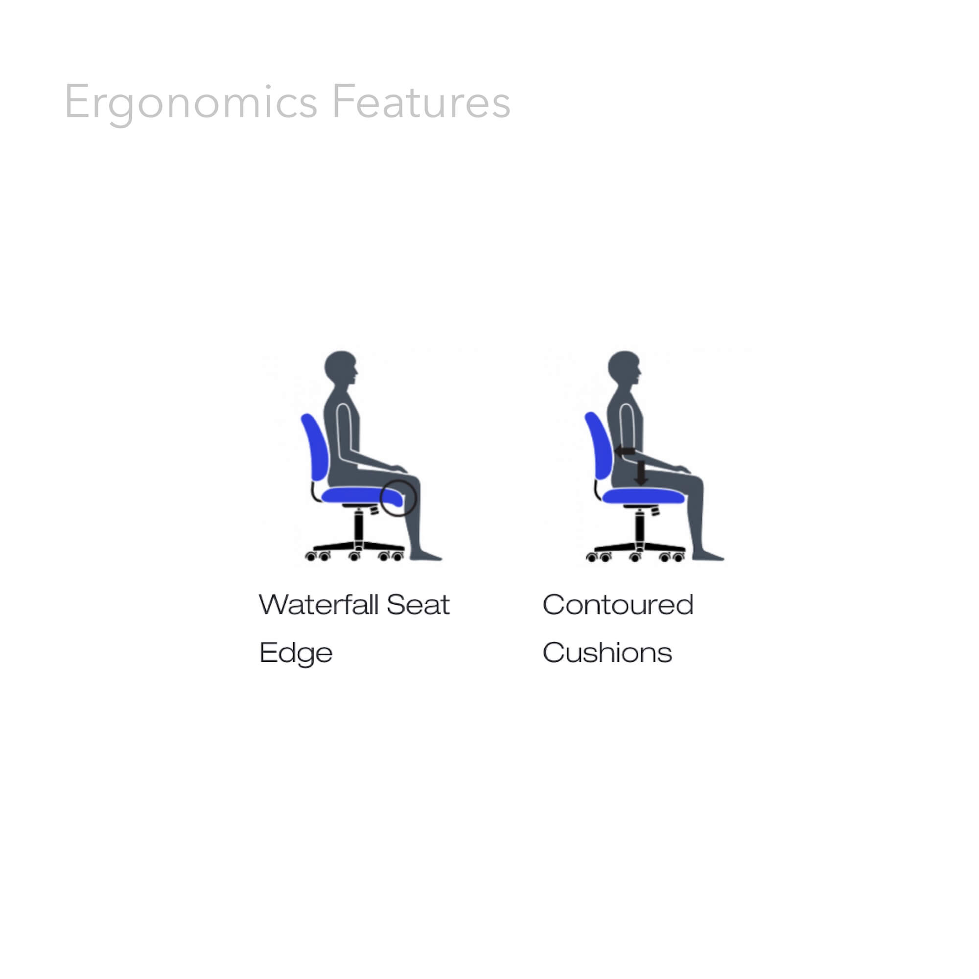 Office furniture chairs guest chairs guest chair with wheels ergonomics