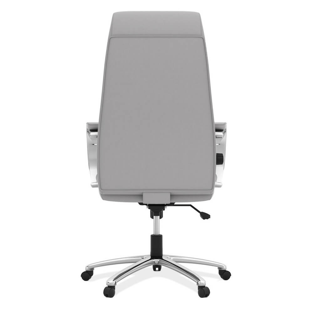 Office furniture chairs office desk chairs ergonomic seat cushion office chair light gray back view Office furniture chairs office desk chairs ergonomic seat cushion office chair light gray back view