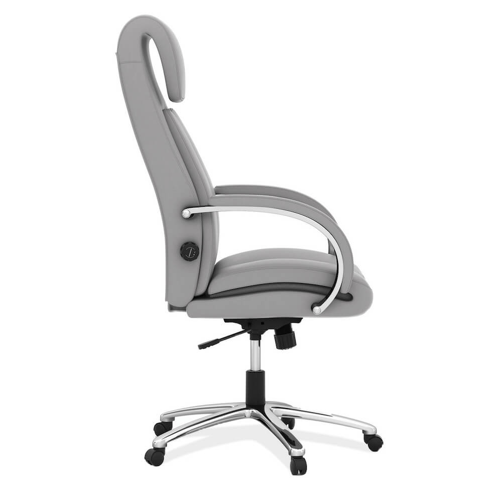 Office furniture chairs office desk chairs ergonomic seat cushion office chair light gray side view Office furniture chairs office desk chairs ergonomic seat cushion office chair light gray side view