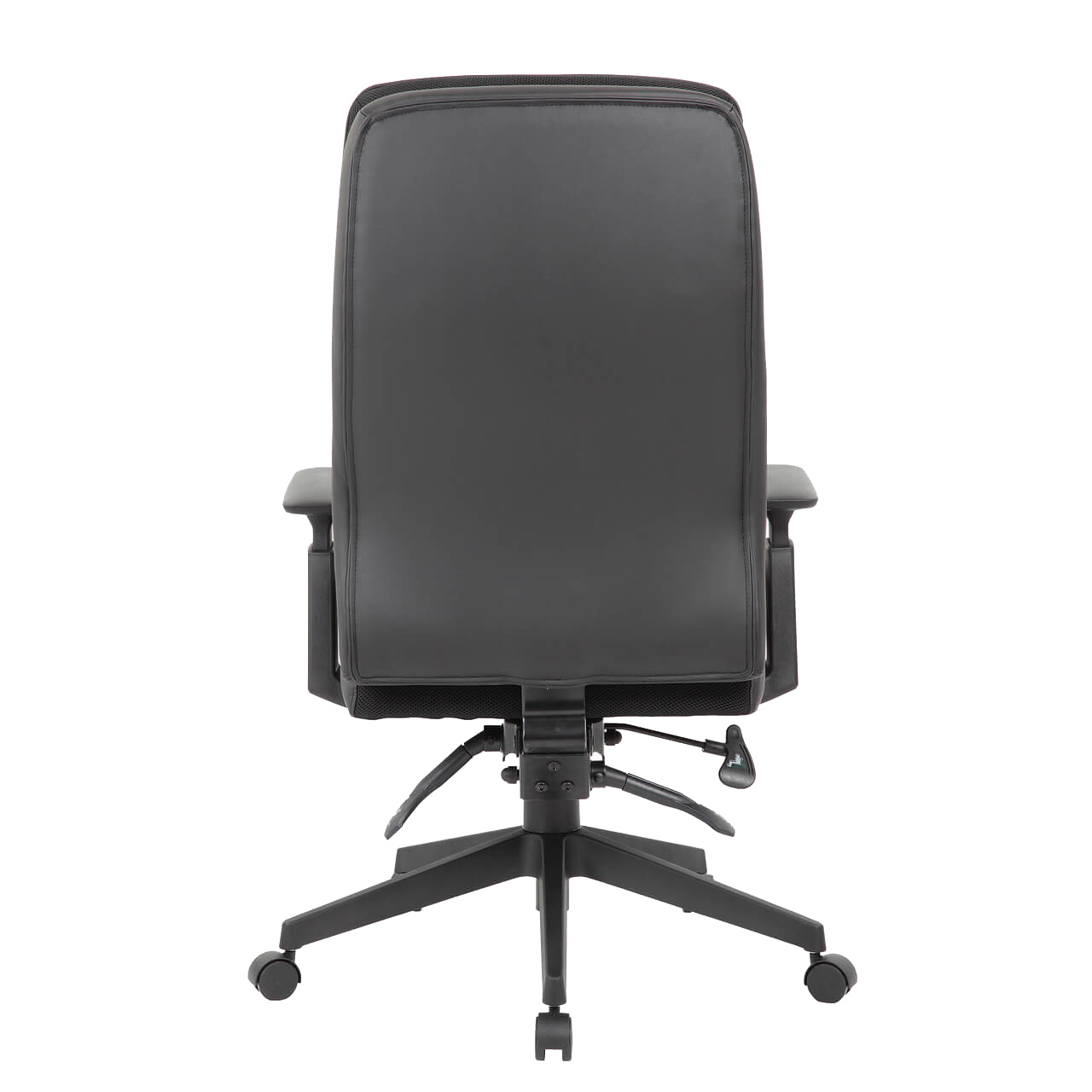 Office furniture chairs office desk chairs high back executive chair back view