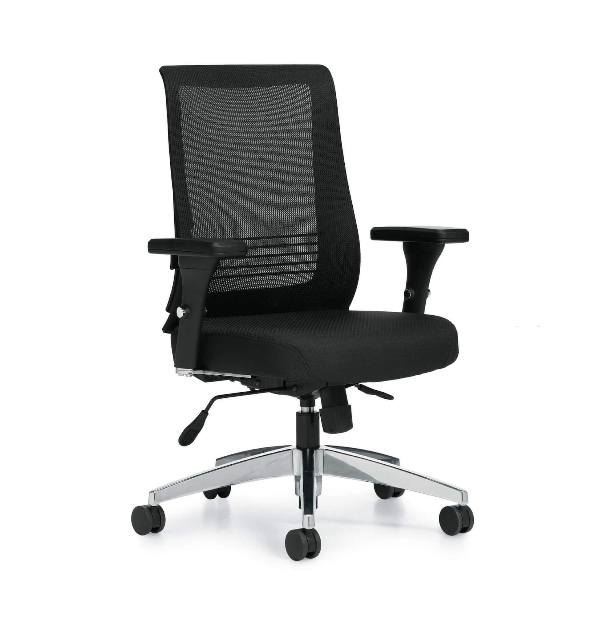 Office furniture chairs office desk chairs high back office chair angle view