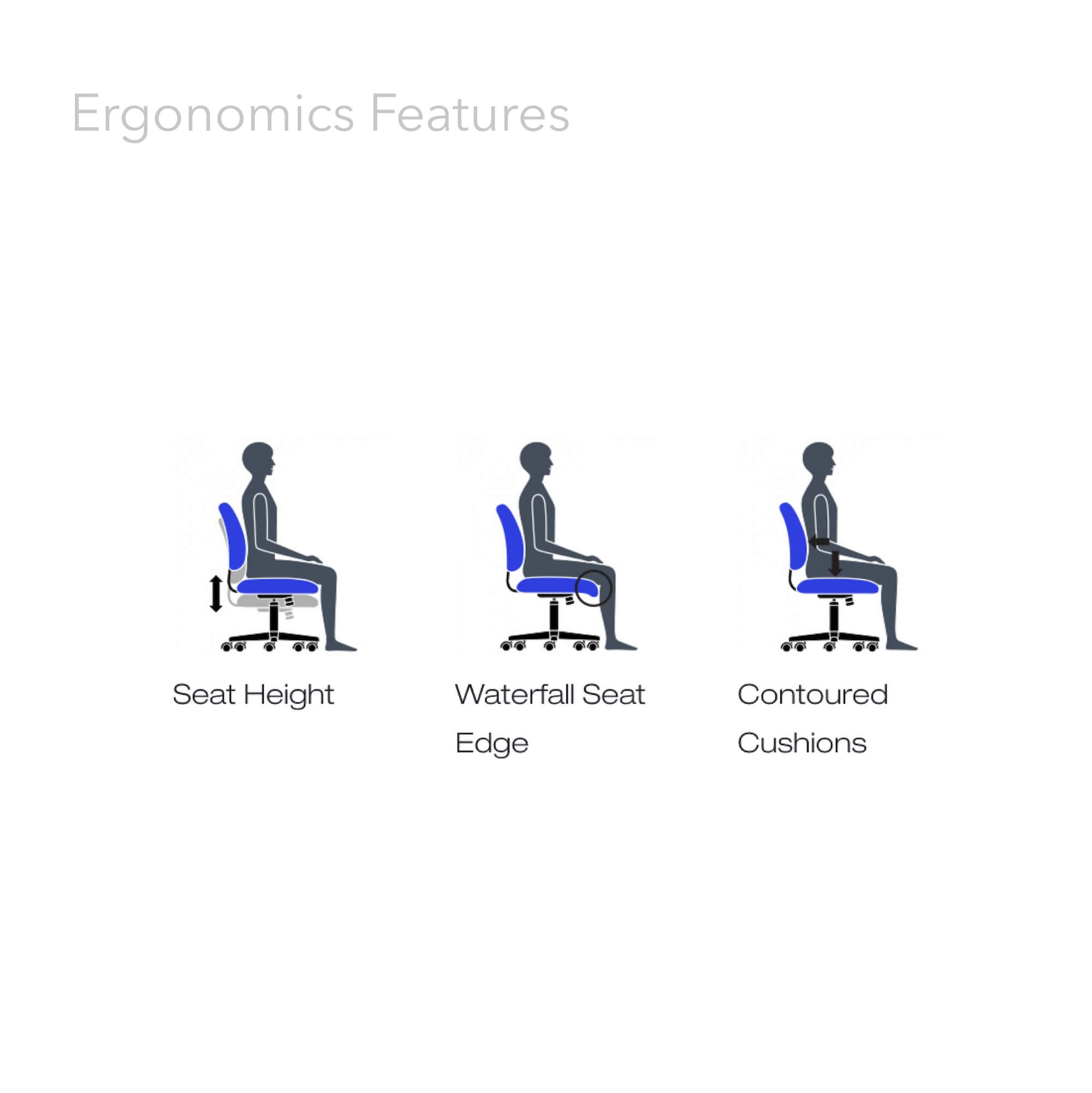 Office furniture chairs office desk chairs mesh task chair ergonomics