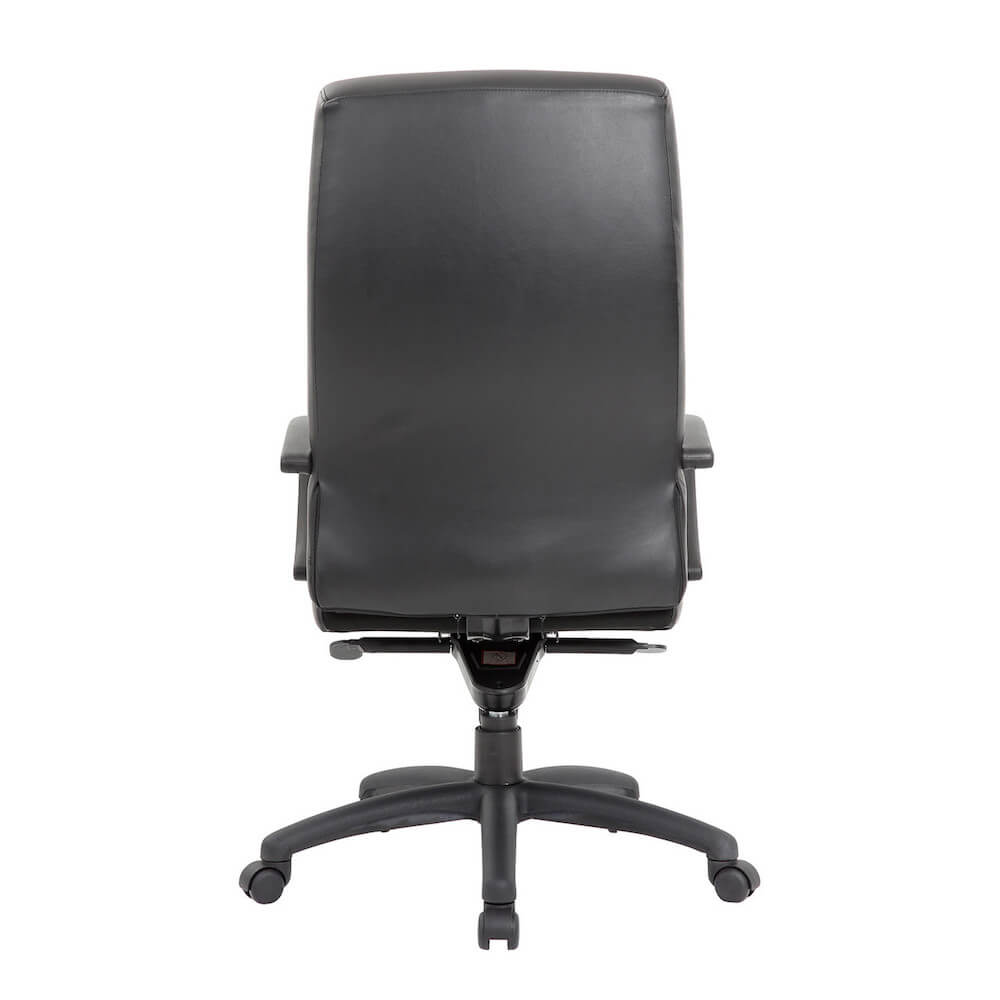 Office furniture chairs office desk chairs office chair seat and back cushion back view
