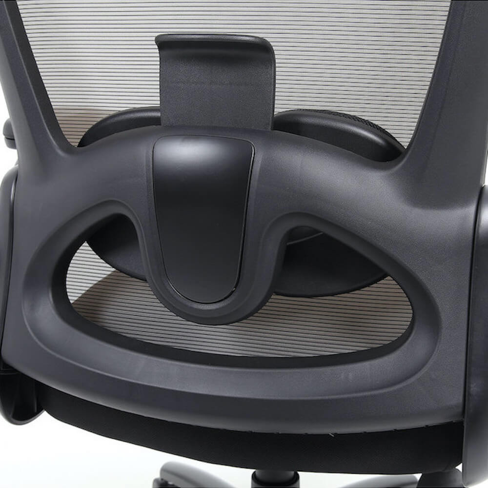 Office furniture chairs office desk chairs office chair with flip up armrests back close up Office furniture chairs office desk chairs office chair with flip up armrests back close up