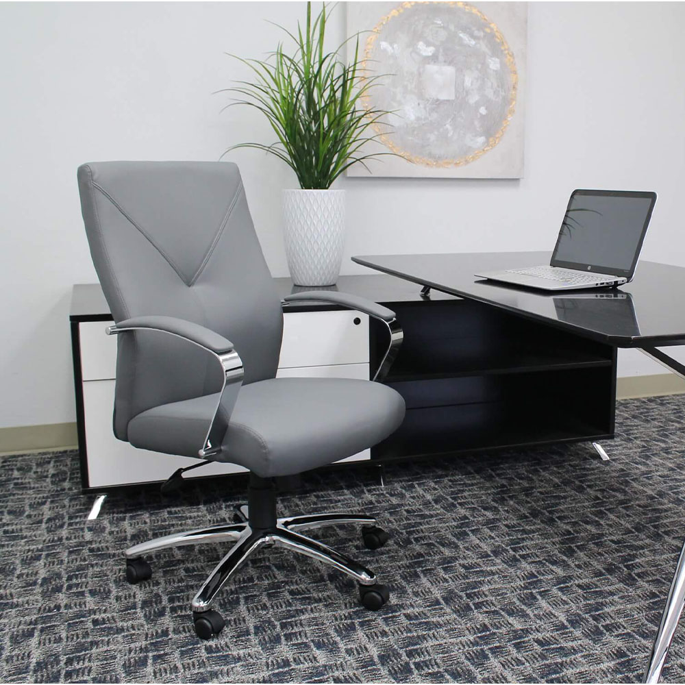 Office furniture chairs office desk chairs summitelite executive chair environment view gy 1
