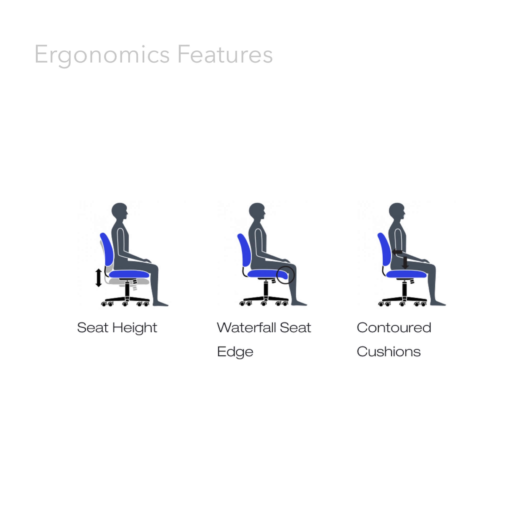 Office furniture chairs office desk chairs task chair armless ergonomics image