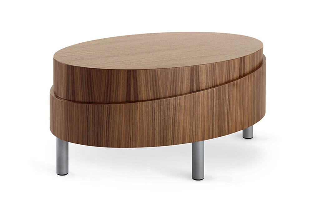 Trendy accent tables set ellipse