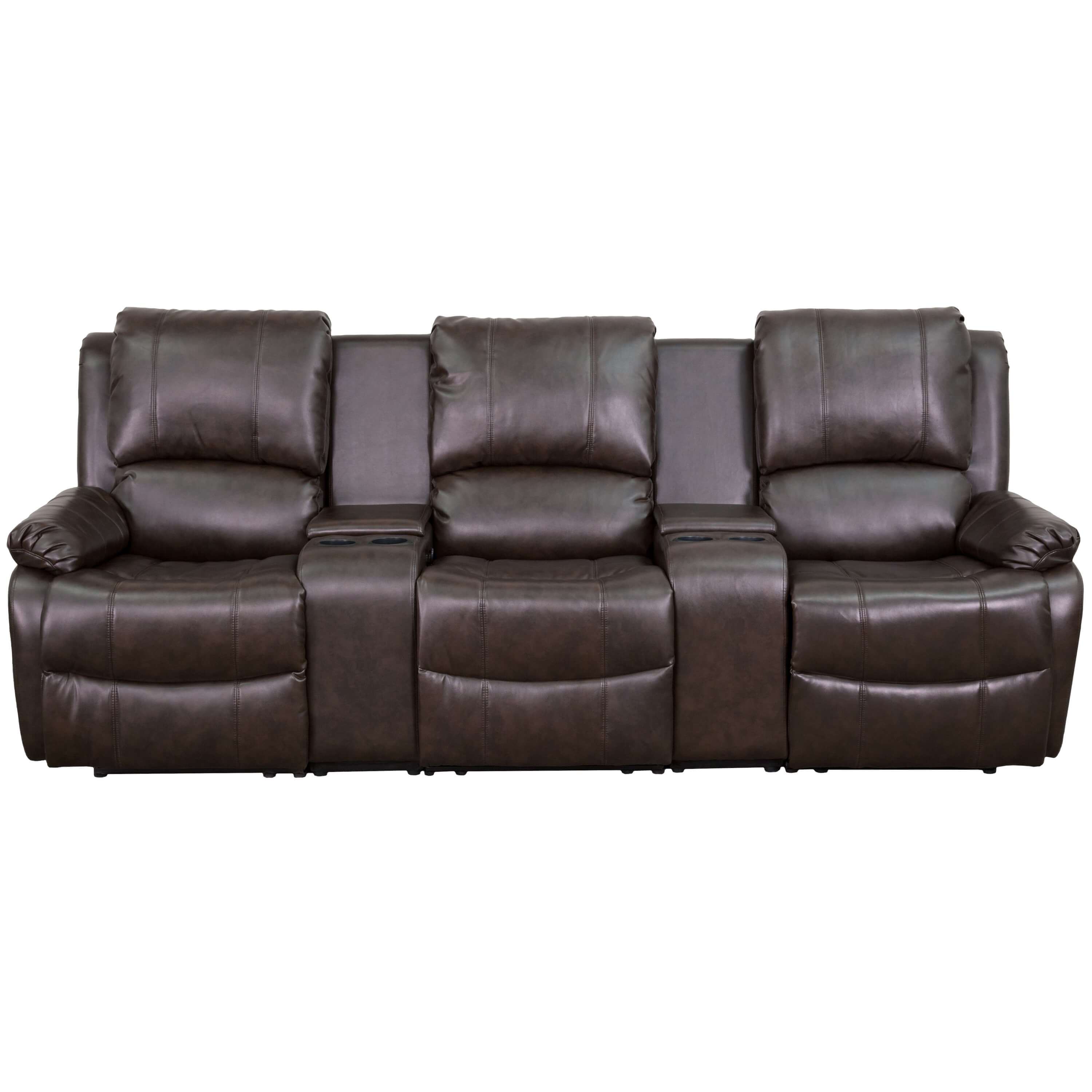 Theatre couches CUB BT 70295 3 BRN GG FLA