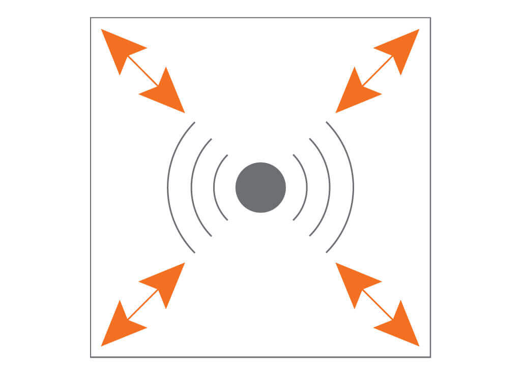 Vortex 90x45 acoustic panel 2